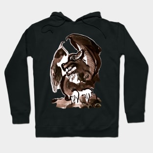 Gargoyle No. 2 brown version Hoodie